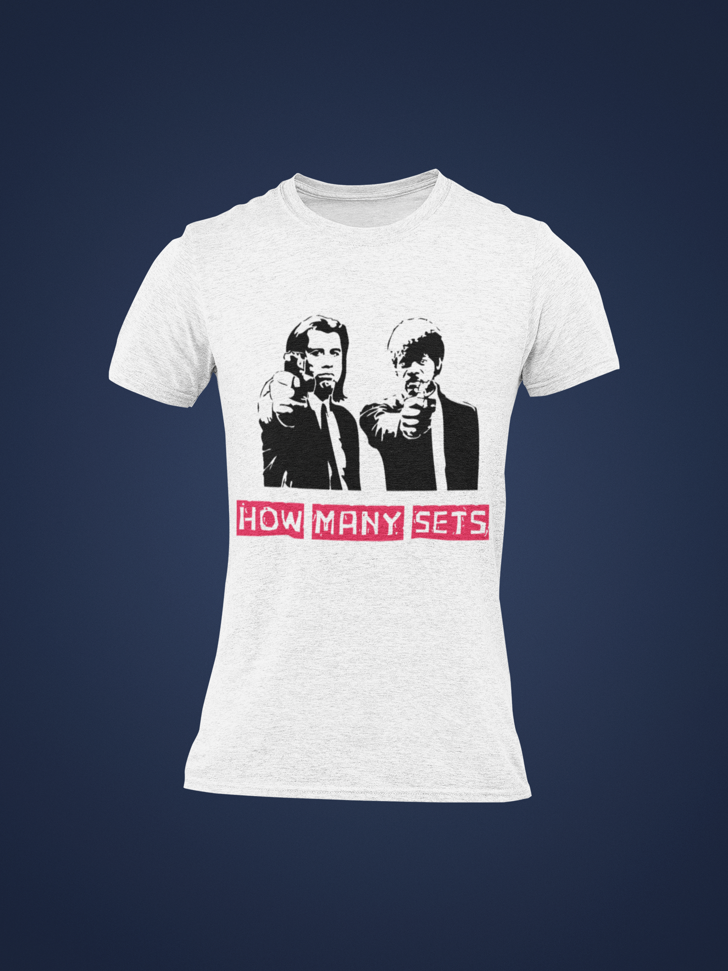 "How Many Sets? Gym Tee"