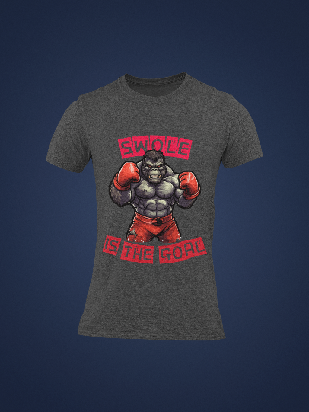 "Swole Is the Goal Gym Tee"