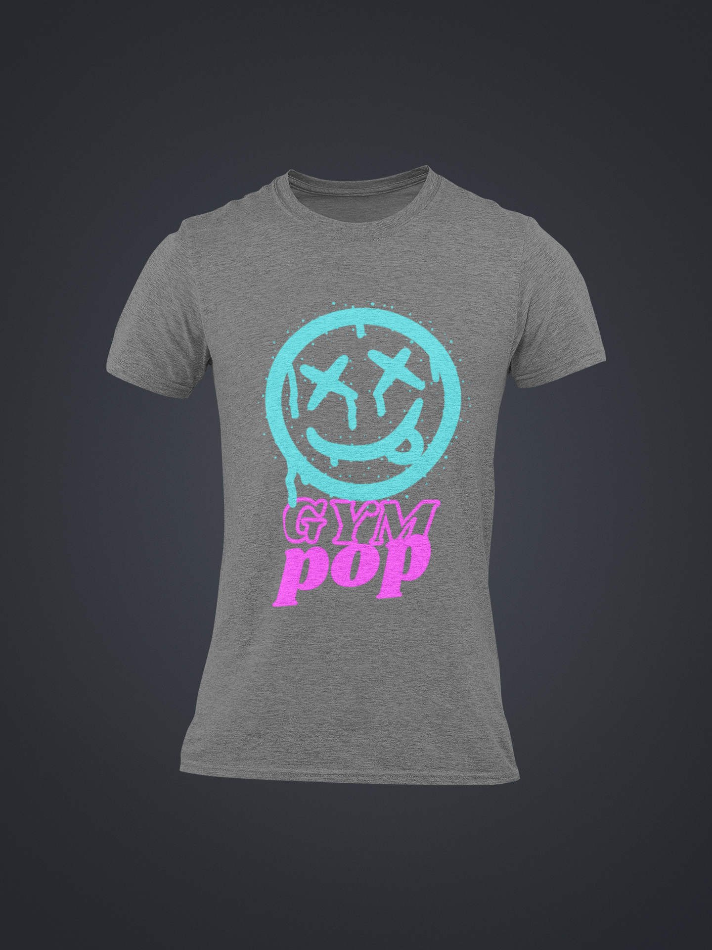 "Punk Smiley Gym Tee"