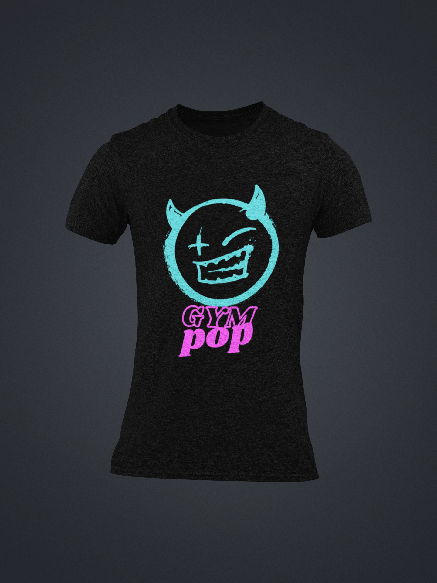 "Neon Devil Gym Tee"