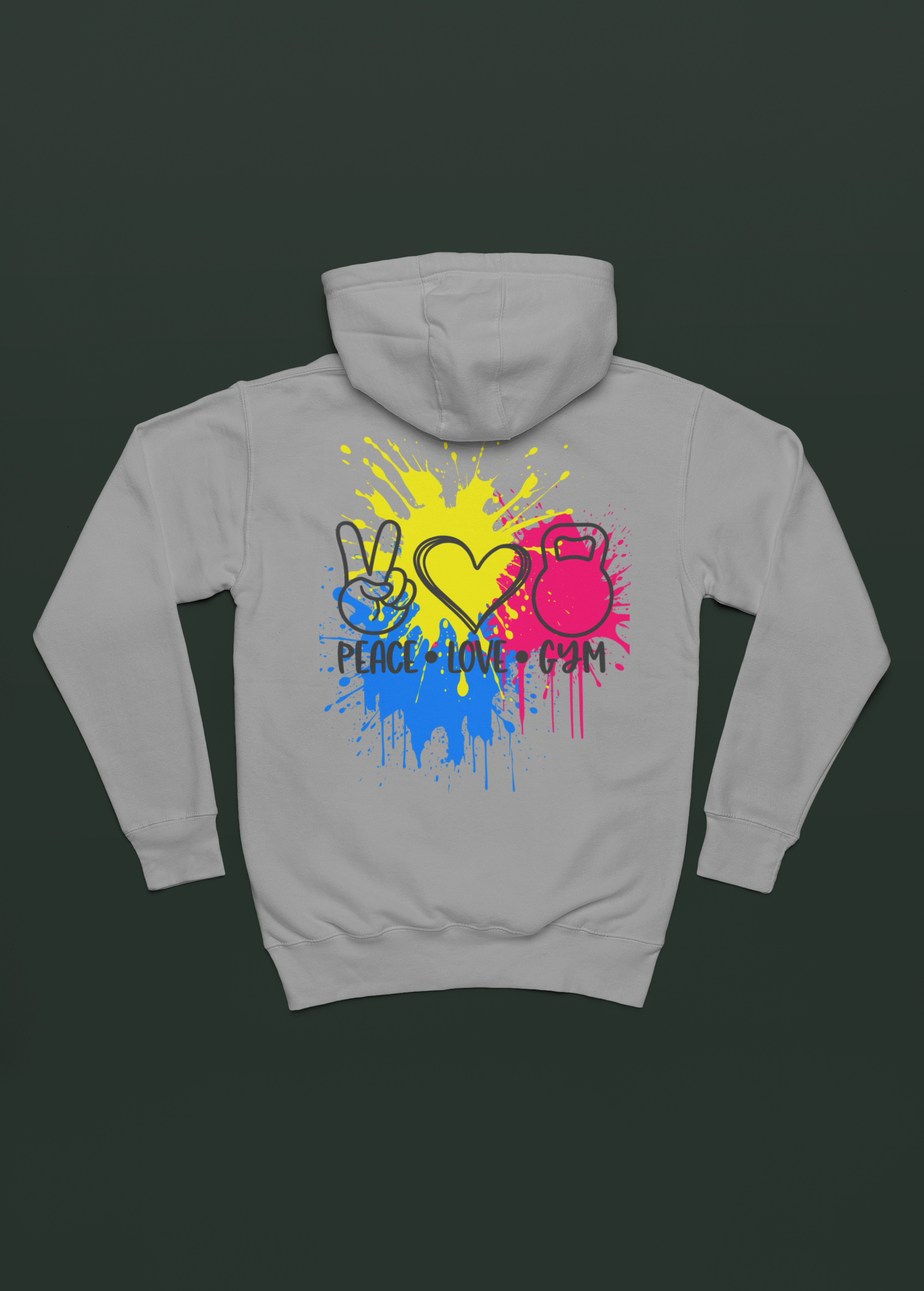 "Peace Love Gym Hoodie"