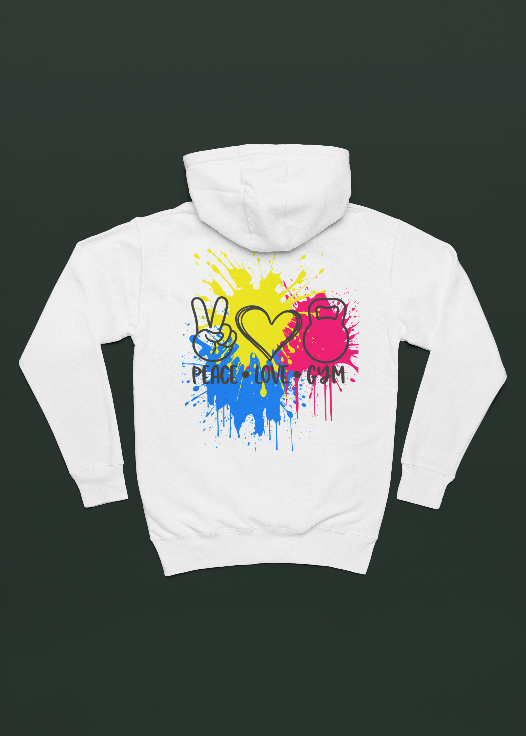 "Peace Love Gym Hoodie"