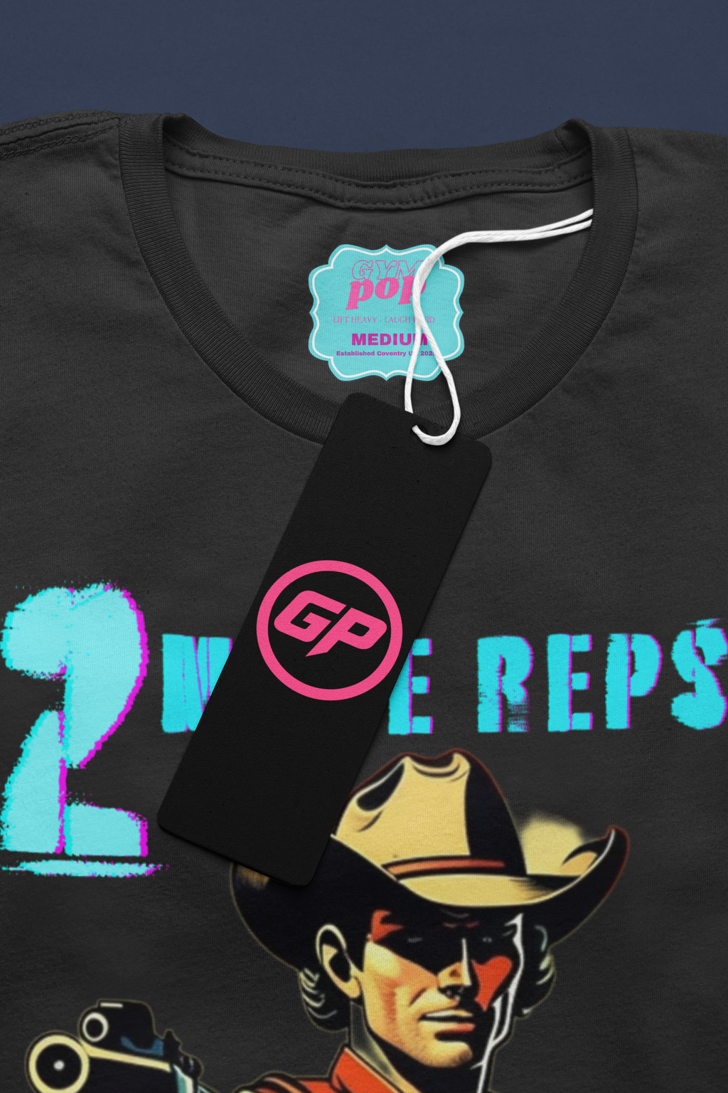 "2 More Reps Gym Tee"