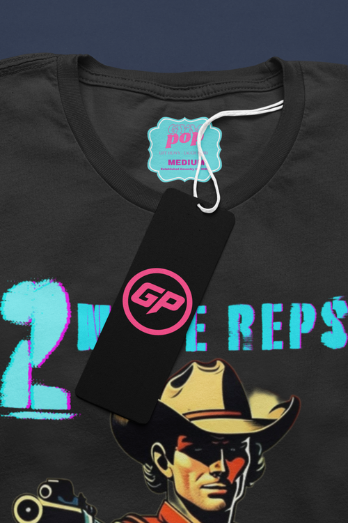 "2 More Reps Gym Tee"