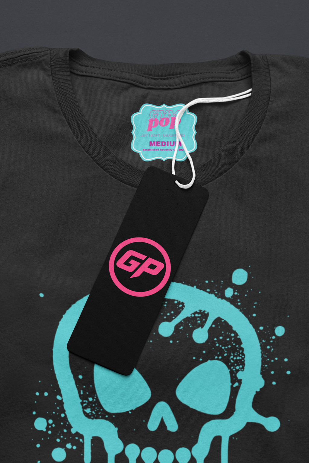 "Street Art Skull Gym Tee"