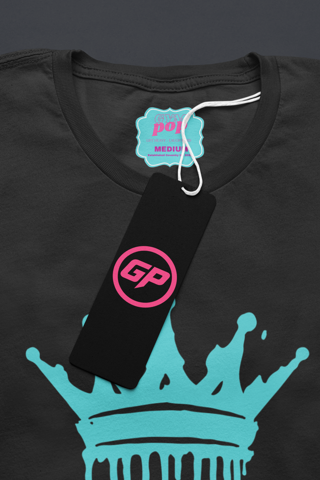 "Graffiti Crown Gym Tee"