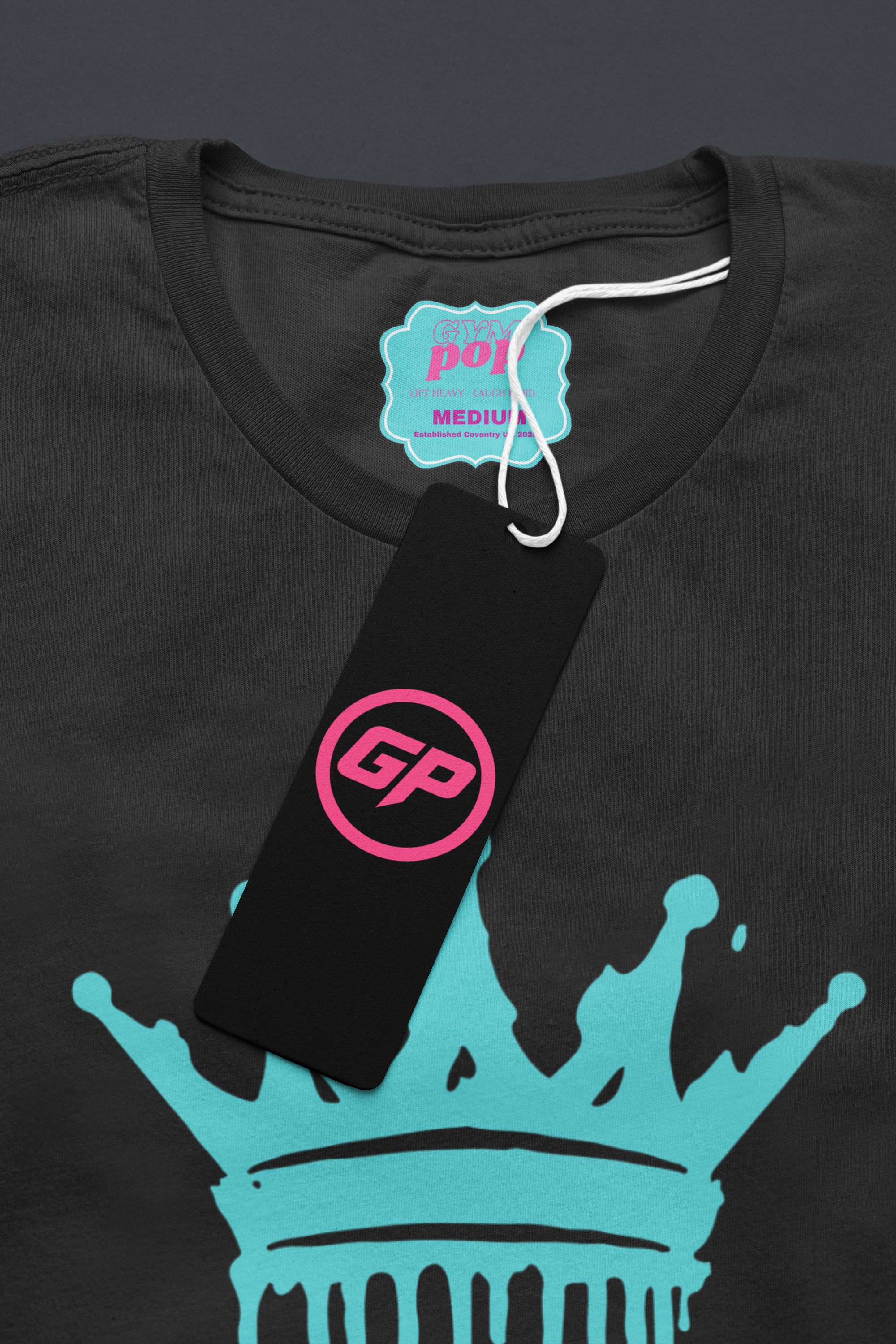 "Graffiti Crown Gym Tee"