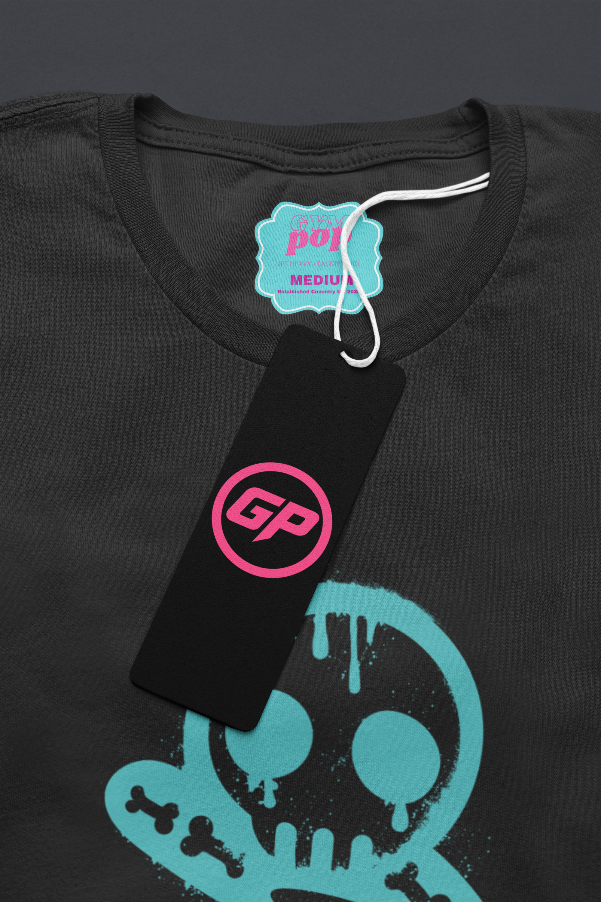 "Punk Smiley Gym Tee"