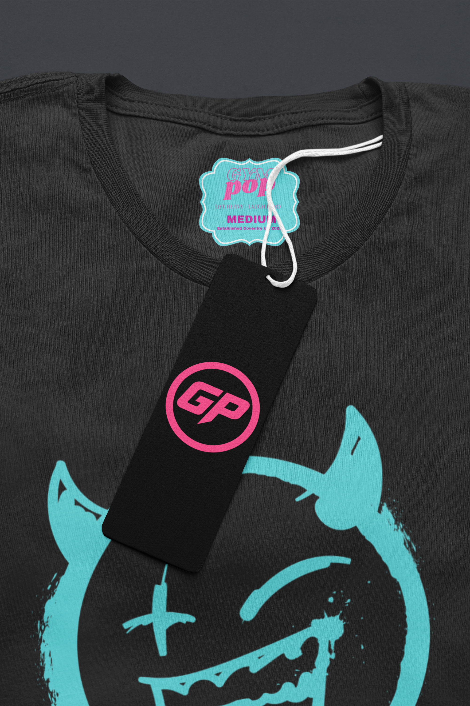 "Neon Devil Gym Tee"