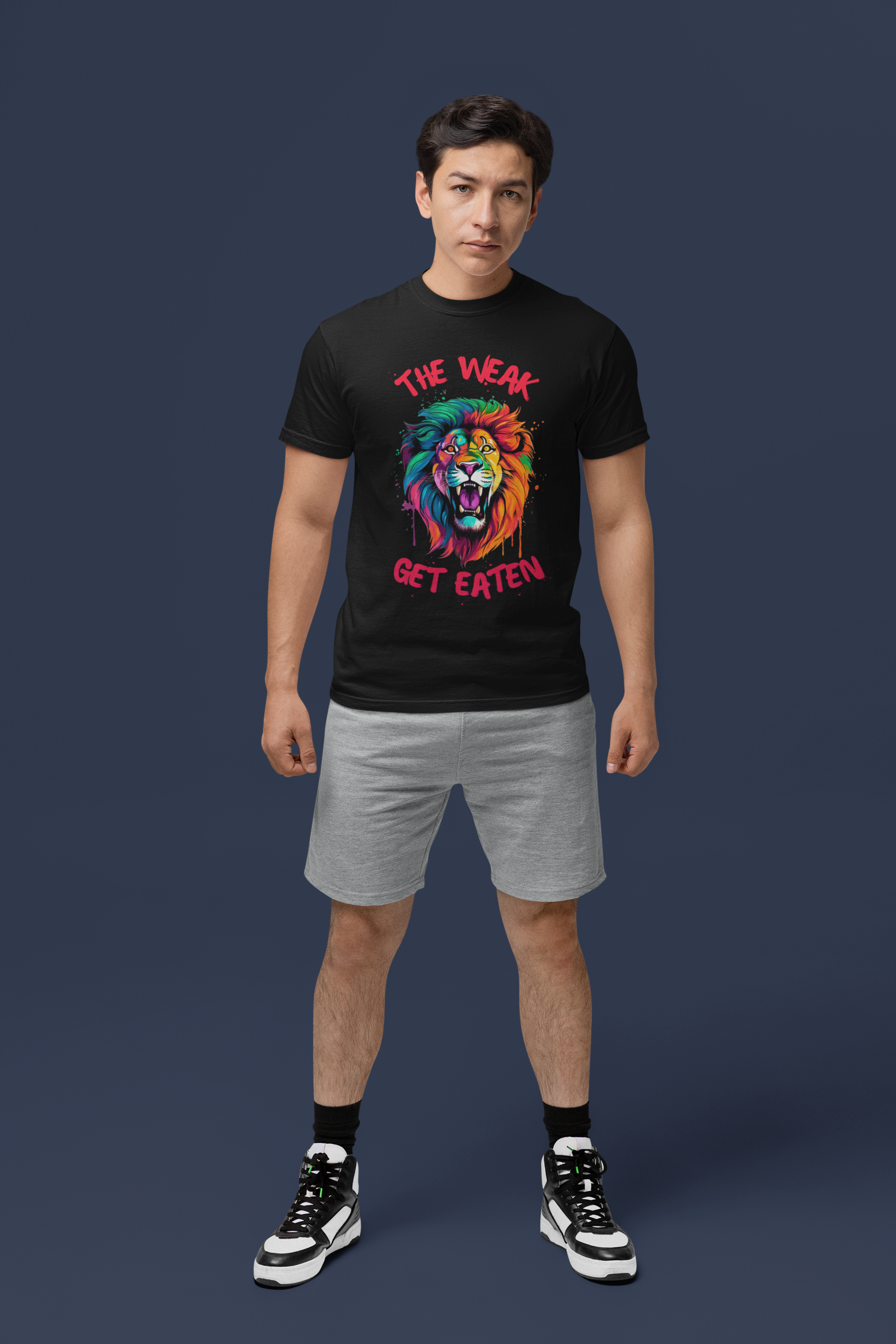 "The Weak Get Eaten Gym Tee"