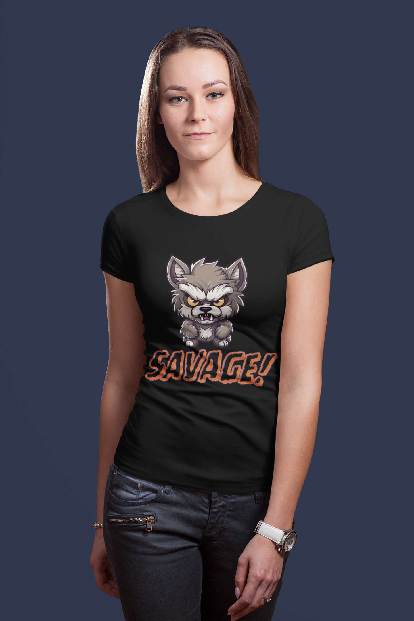 "Savage Beast Gym Tee"