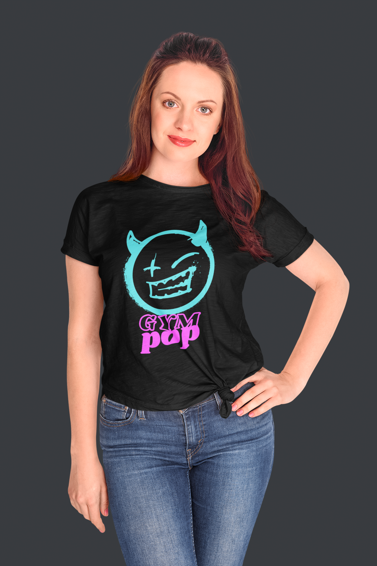 "Neon Devil Gym Tee"