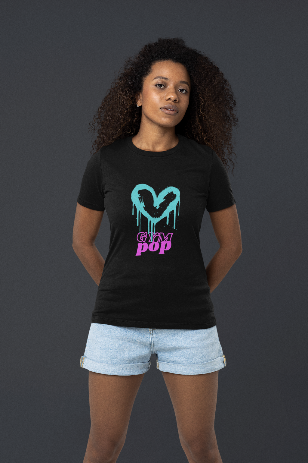 "Graffiti Heart Signature Tee"