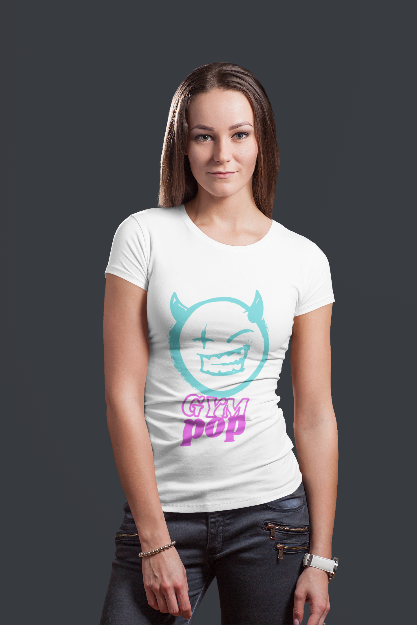 "Neon Devil Gym Tee"